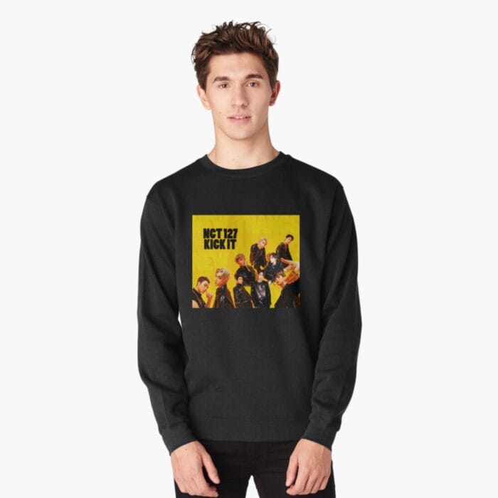KPOP Boys Sweatshirt – Unisex Casual Concert Pullover for Men & Women with Letter Print