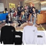 KPOP Boys Sweatshirt – Unisex Casual Concert Pullover for Men & Women with Letter Print