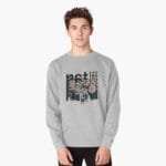 KPOP Boys Sweatshirt – Unisex Casual Concert Pullover for Men & Women with Letter Print