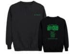 KPOP Boys Sweatshirt – Unisex Casual Concert Pullover for Men & Women with Letter Print