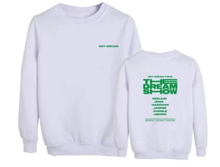 KPOP Boys Sweatshirt – Unisex Casual Concert Pullover for Men & Women with Letter Print