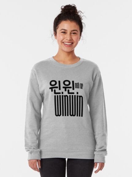 KPOP Boys Sweatshirt – Unisex Casual Concert Pullover for Men & Women with Letter Print