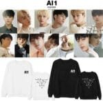 KPOP Boys Sweatshirt – Unisex Casual Concert Pullover for Men & Women with Letter Print