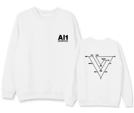 KPOP Boys Sweatshirt – Unisex Casual Concert Pullover for Men & Women with Letter Print