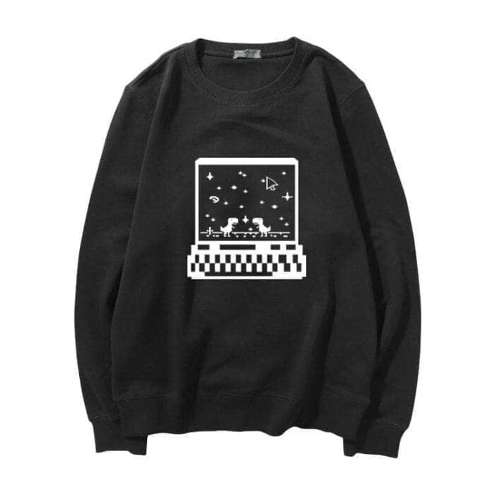 KPOP Boys Sweatshirt – Unisex Casual Concert Pullover for Men & Women with Letter Print
