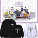 KPOP Boys Sweatshirt – Unisex Casual Concert Pullover for Men & Women with Letter Print