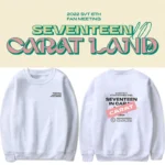 KPOP Boys Sweatshirt – Unisex Casual Concert Pullover for Men & Women with Letter Print