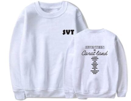 KPOP Boys Sweatshirt – Unisex Casual Concert Pullover for Men & Women with Letter Print