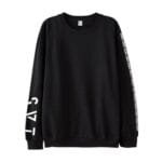KPOP Boys Sweatshirt – Unisex Casual Concert Pullover for Men & Women with Letter Print