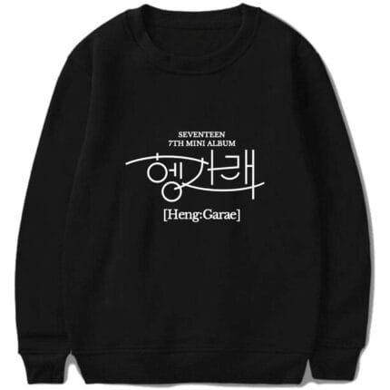 KPOP Boys Sweatshirt – Unisex Casual Concert Pullover for Men & Women with Letter Print