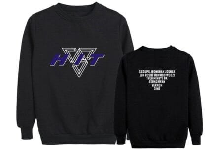 KPOP Boys Sweatshirt – Unisex Casual Concert Pullover for Men & Women with Letter Print