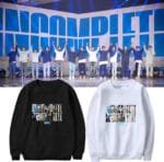 KPOP Boys Sweatshirt – Unisex Casual Concert Pullover for Men & Women with Letter Print