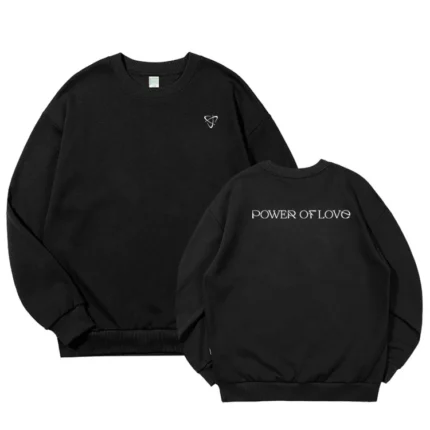 KPOP Boys Sweatshirt – Unisex Casual Concert Pullover for Men & Women with Letter Print