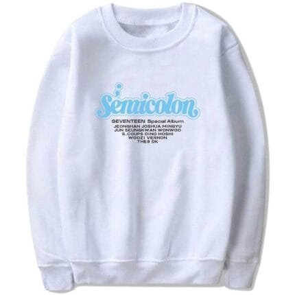 KPOP Boys Sweatshirt – Unisex Casual Concert Pullover for Men & Women with Letter Print