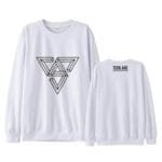 KPOP Boys Sweatshirt – Unisex Casual Concert Pullover for Men & Women with Letter Print