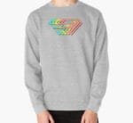 KPOP Boys Sweatshirt – Unisex Casual Concert Pullover for Men & Women with Letter Print