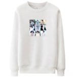 KPOP Boys Sweatshirt – Unisex Casual Concert Pullover for Men & Women with Letter Print