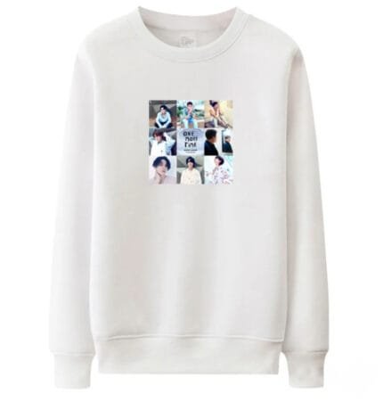 KPOP Boys Sweatshirt – Unisex Casual Concert Pullover for Men & Women with Letter Print
