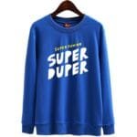 KPOP Boys Sweatshirt – Unisex Casual Concert Pullover for Men & Women with Letter Print