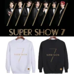 KPOP Boys Sweatshirt – Unisex Casual Concert Pullover for Men & Women with Letter Print
