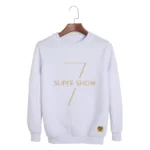 KPOP Boys Sweatshirt – Unisex Casual Concert Pullover for Men & Women with Letter Print