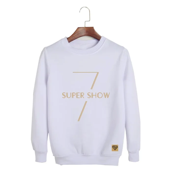 KPOP Boys Sweatshirt – Unisex Casual Concert Pullover for Men & Women with Letter Print
