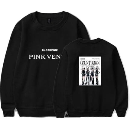 KPOP Boys Sweatshirt – Unisex Casual Concert Pullover for Men & Women with Letter Print