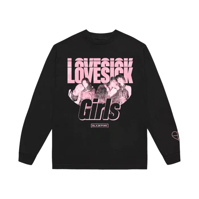 KPOP Boys Sweatshirt – Unisex Casual Concert Pullover for Men & Women with Letter Prin