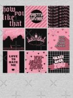 KPOP Boys Sweatshirt – Unisex Casual Concert Pullover for Men & Women with Letter Print