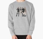 KPOP Boys Sweatshirt – Unisex Casual Concert Pullover for Men & Women with Letter Prin