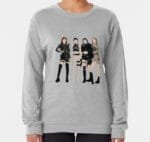KPOP Boys Sweatshirt – Unisex Casual Concert Pullover for Men & Women with Letter Prin