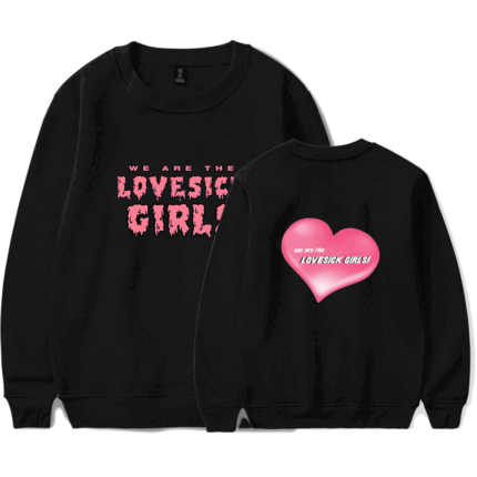 KPOP Boys Sweatshirt – Unisex Casual Concert Pullover for Men & Women with Letter Print