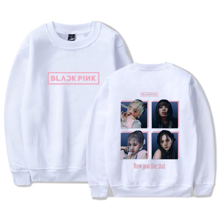 KPOP Boys Sweatshirt – Unisex Casual Concert Pullover for Men & Women with Letter Print