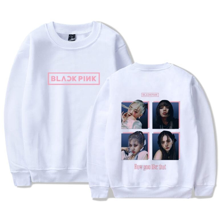 KPOP Boys Sweatshirt – Unisex Casual Concert Pullover for Men & Women with Letter Print