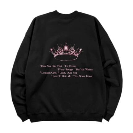 KPOP Boys Sweatshirt – Unisex Casual Concert Pullover for Men & Women with Letter Print