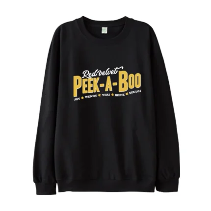KPOP Boys Sweatshirt – Unisex Casual Concert Pullover for Men & Women with Letter Print