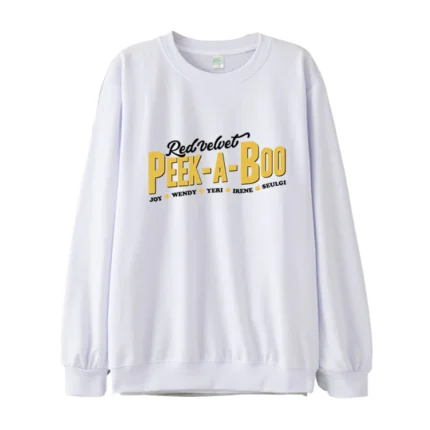 KPOP Boys Sweatshirt – Unisex Casual Concert Pullover for Men & Women with Letter Print