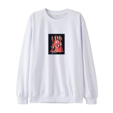 KPOP Boys Sweatshirt – Unisex Casual Concert Pullover for Men & Women with Letter Print