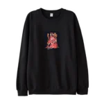 KPOP Boys Sweatshirt – Unisex Casual Concert Pullover for Men & Women with Letter Print