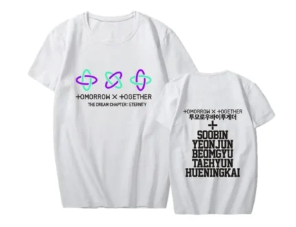 Kpop-Boys-T-Shirt-Men-Women-Concert-Letters-Tee-Casual