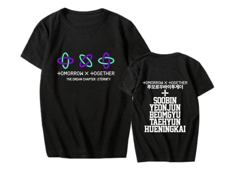 Kpop-Boys-T-Shirt-Men-Women-Concert-Letters-Tee-Casual