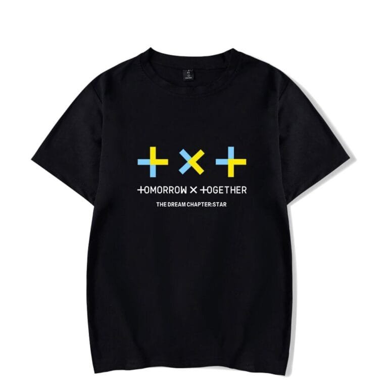 Kpop-Boys-T-Shirt-Men-Women-Concert-Letters-Tee-Casual