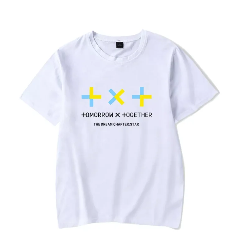 Kpop-Boys-T-Shirt-Men-Women-Concert-Letters-Tee-Casual