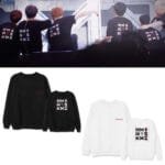 KPOP Boys Sweatshirt – Unisex Casual Concert Pullover for Men & Women with Letter Print