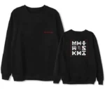 KPOP Boys Sweatshirt – Unisex Casual Concert Pullover for Men & Women with Letter Print