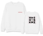 KPOP Boys Sweatshirt – Unisex Casual Concert Pullover for Men & Women with Letter Print