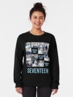 KPOP Boys Sweatshirt – Unisex Casual Concert Pullover for Men & Women with Letter Print