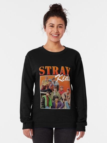 KPOP Boys Sweatshirt – Unisex Casual Concert Pullover for Men & Women with Letter Print