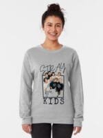 KPOP Boys Sweatshirt – Unisex Casual Concert Pullover for Men & Women with Letter Print