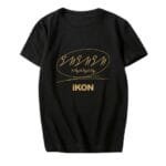 Kpop-Boys-T-Shirt-Men-Women-Concert-Letters-Tee-Casual